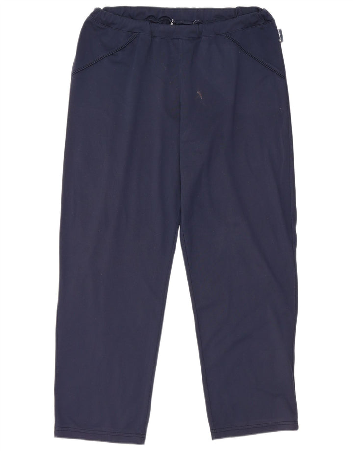 Pantaloni de trening Champion pentru femei UK 18 XL Bleumarin Poliester