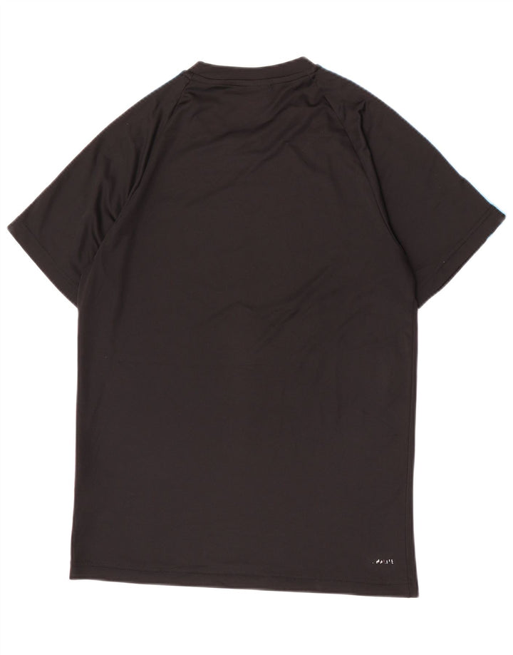 Tricou Adidas Climalite pentru bărbați Top mic poliester negru