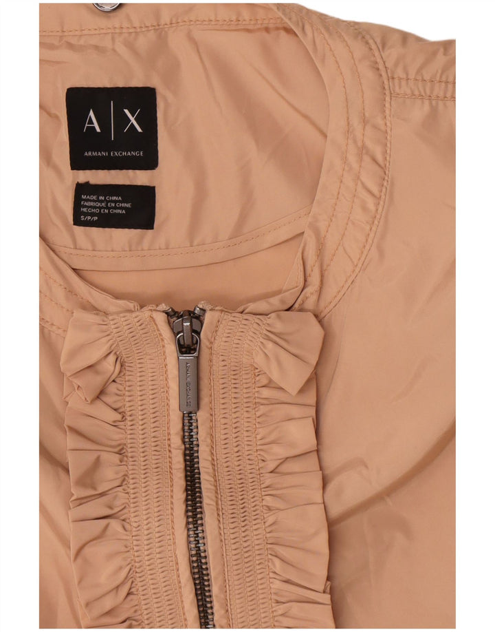 Jachetă Armani Exchange pentru femei UK 10 Small Pink Poliester
