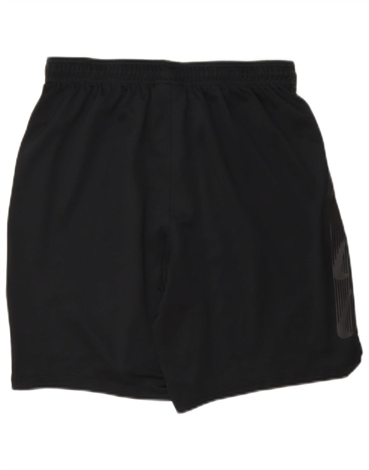 Pantaloni scurți sport Nike pentru bărbați Inter Milan, poliester mediu negru