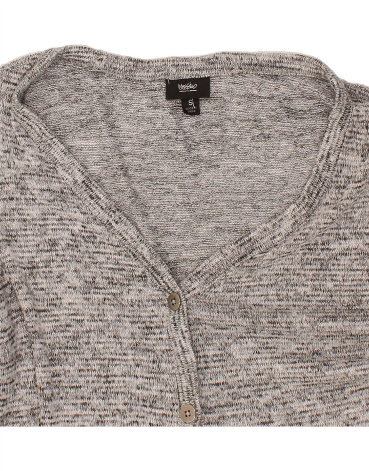 MOSSIMO Womens Longline Oversized Cardigan Sweater UK 10 Small Grey Vintage Mossimo and Second-Hand Mossimo from Messina Hembry 