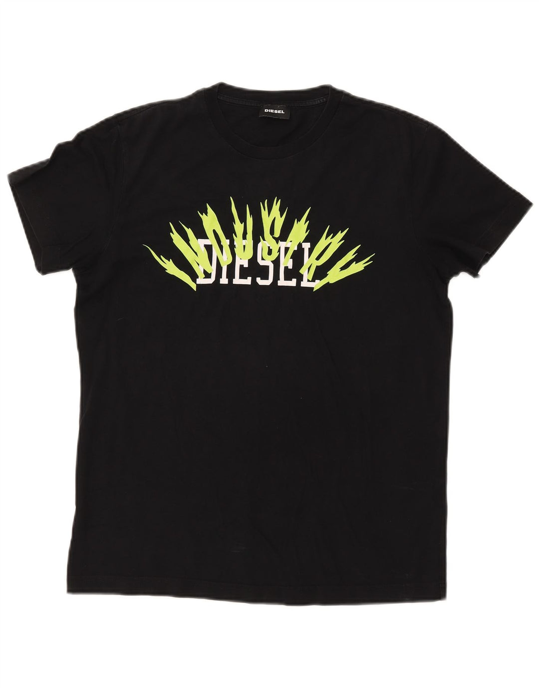 Tricou grafic DIESEL pentru femei Top UK 14 Medium Black Bumbac
