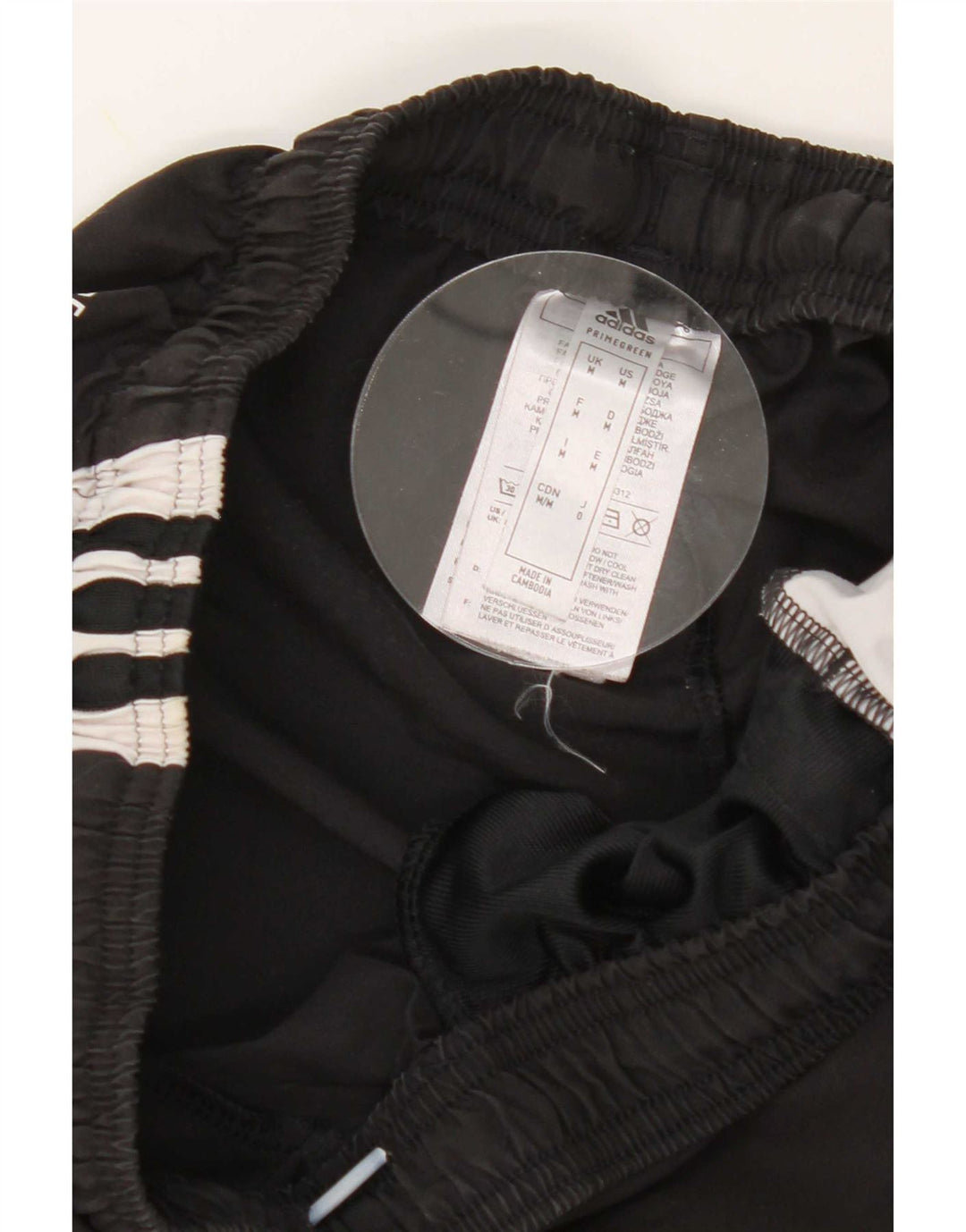 Pantaloni scurți sport pentru bărbați Adidas Aeroready Graphic, poliester mediu negru