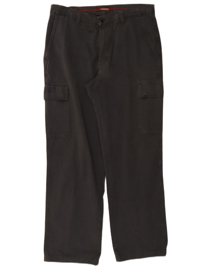 Pantaloni cargo drepti pentru bărbați Carrera W38 L31 bumbac gri