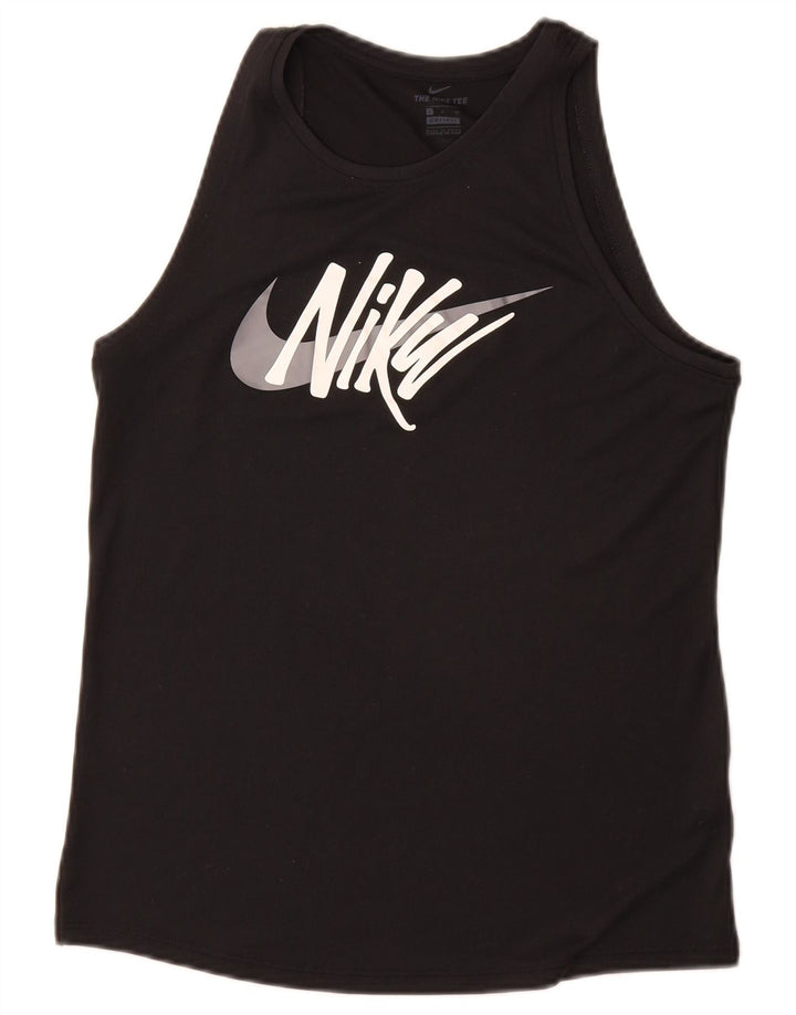 Vesta grafică pentru femei Nike UK 10 Small Black