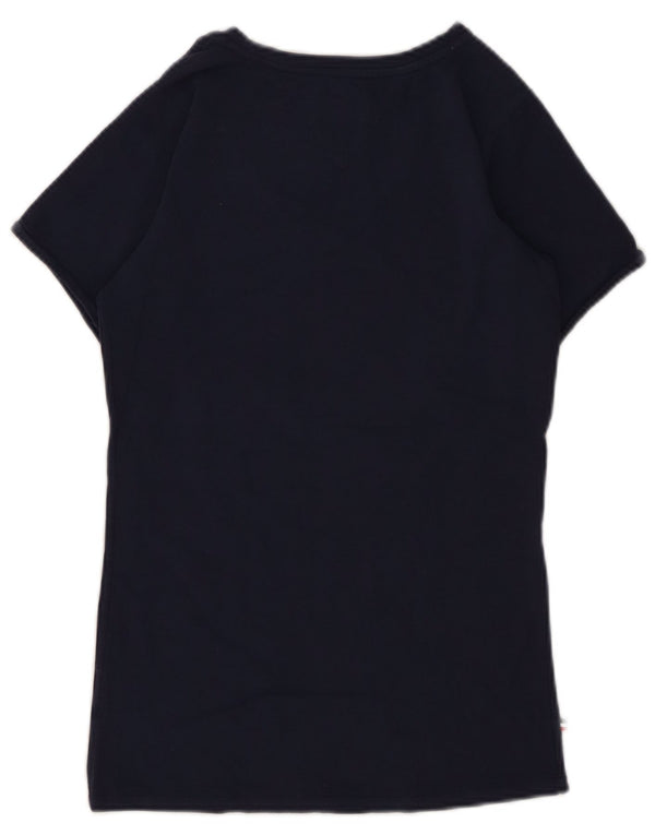 TOMMY HILFIGER Tricou pentru femei Top UK 10 Small Bleumarin