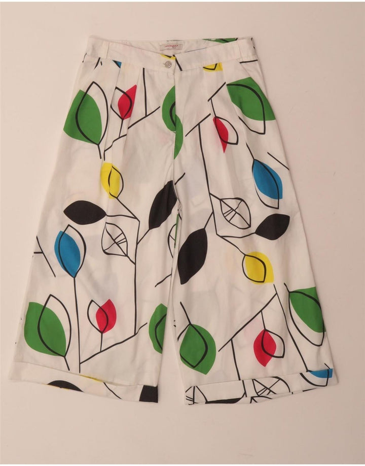 LAURA BIAGIOTTI Pantaloni Pantaloni Casual Fete 13-14 Ani W25 Alb Floral