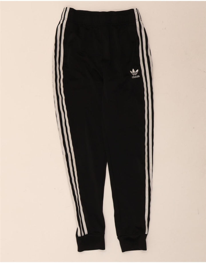Adidas Băieți Pantaloni Trening Pantaloni Joggeri 12-13 Ani Poliester Negru