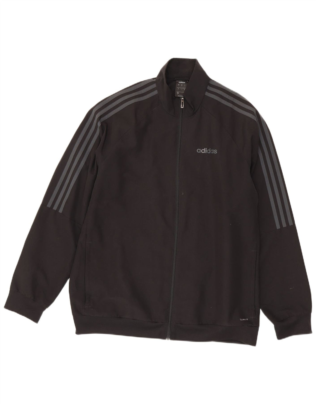 Adidas pentru bărbați Climalite Trening Top Jachetă mare, negru, poliester