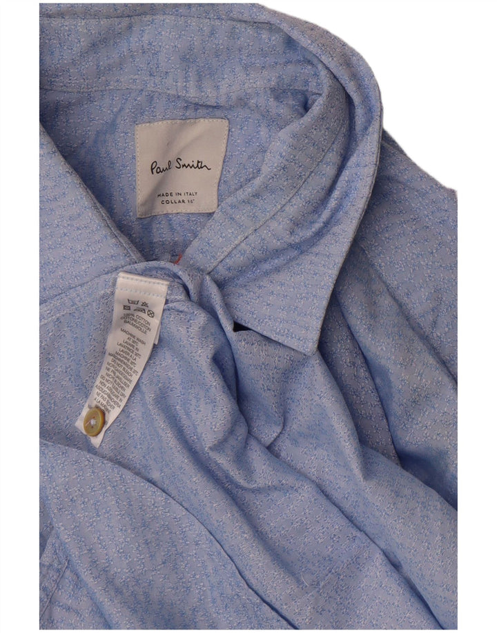 Cămașă Paul Smith pentru bărbați cu model abstract Mărimea 16, mare, albastru