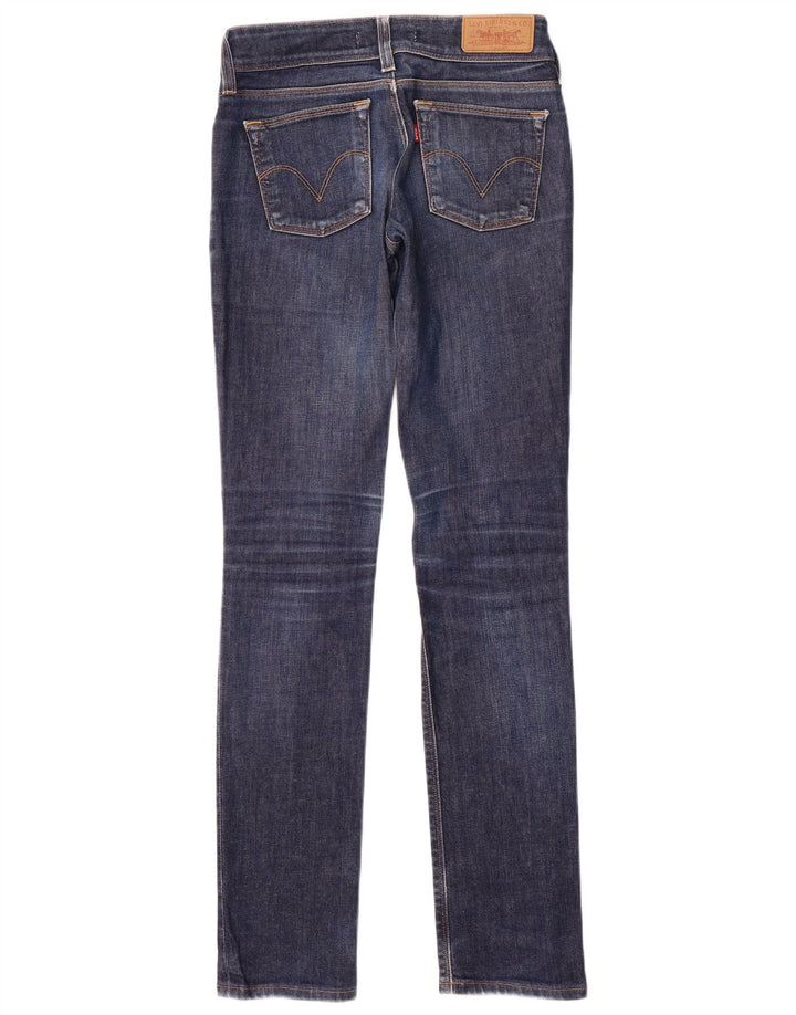 Blugi Levi's 571 Slim pentru femei W27 L34 Bumbac albastru