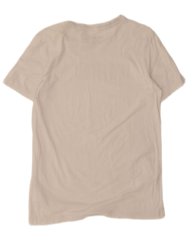 Tricou grafic Puma Băieți Top 15-16 Ani Bumbac Alb
