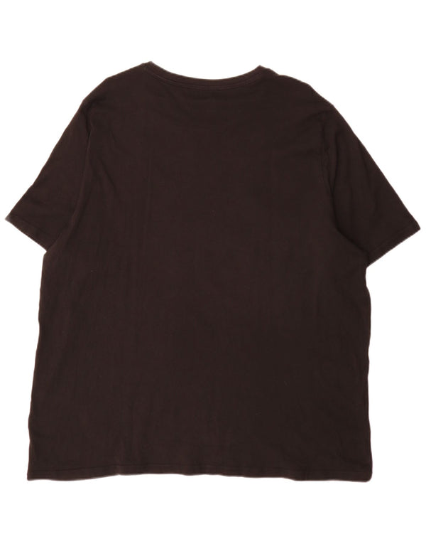 Puma Mens Graphic T-Shirt Top 2XL Black