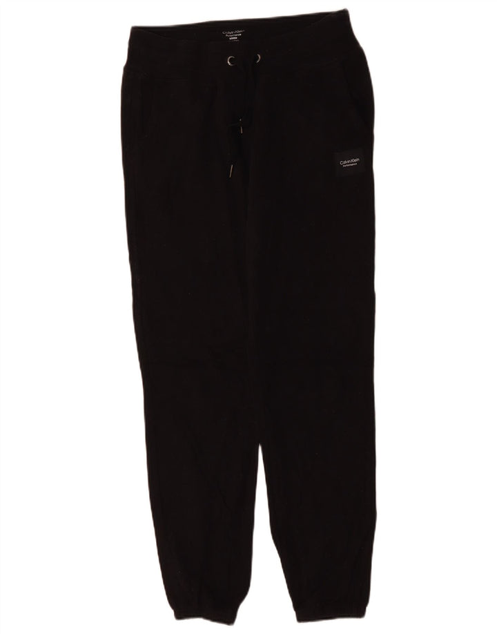 CALVIN KLEIN Pantaloni de trening pentru bărbați Pantaloni de jogging Bumbac negru mic