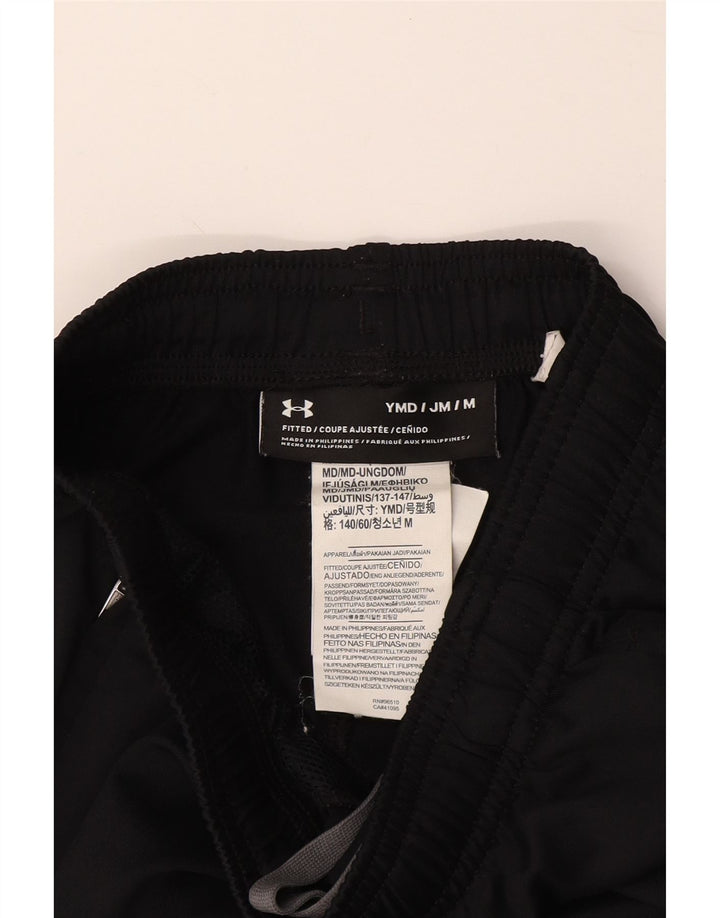 Pantaloni de trening pentru baieti UNDER ARMOUR 9-10 ani negru mediu