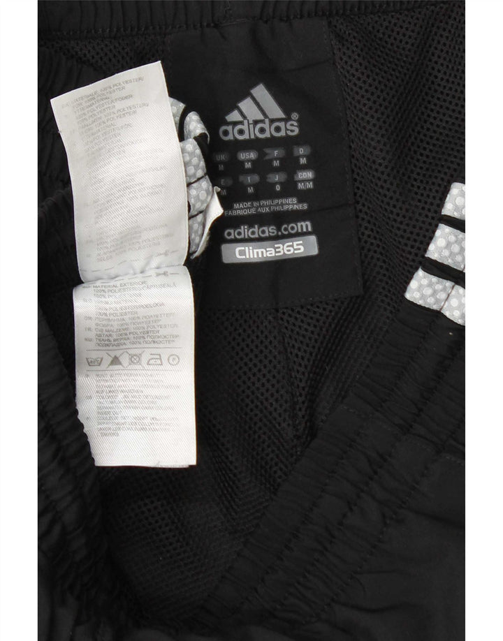 Pantaloni scurți sport Adidas Climalite Bermuda pentru bărbați, poliester mediu negru
