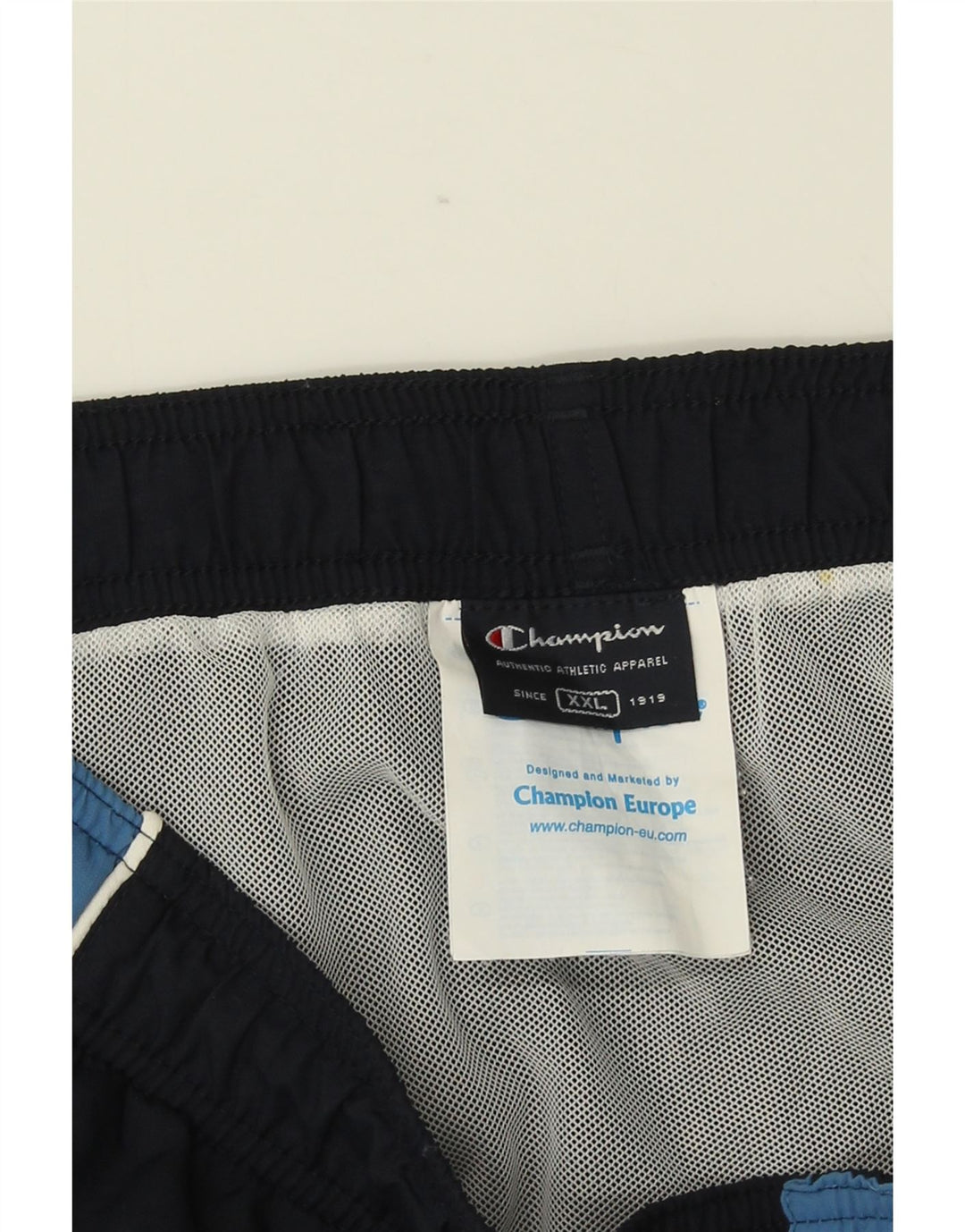 Pantaloni scurți de înot Champion pentru bărbați, 2XL, bleumarin, poliamidă color bloc