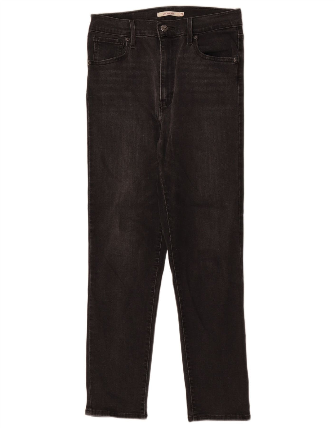 Blugi Levi's Mile High Slim pentru femei W29 L26 bumbac negru