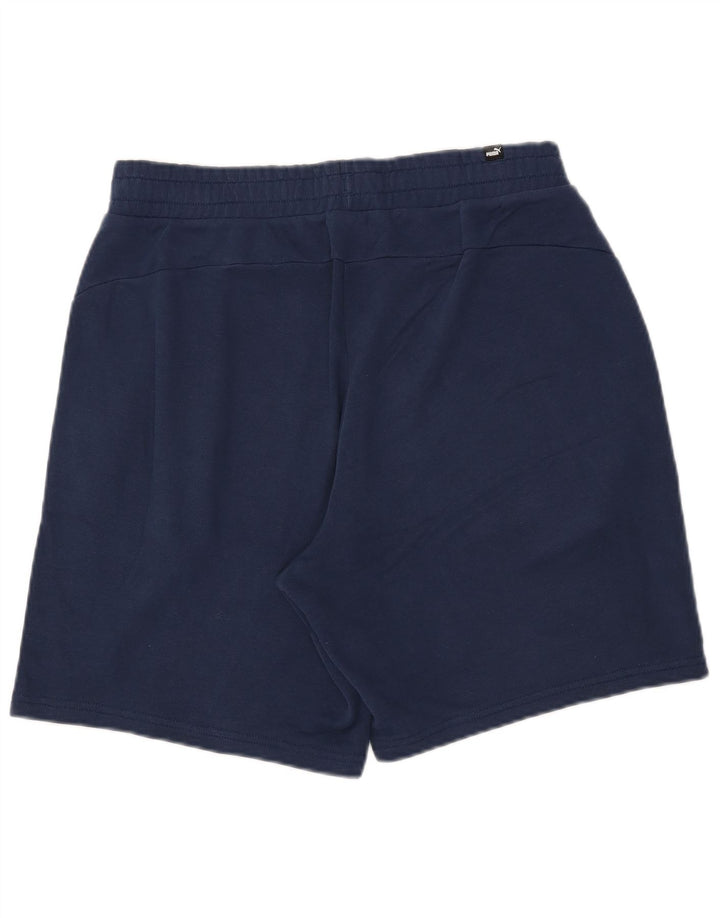 Pantaloni scurți sport Puma pentru bărbați, mari, albastru, bumbac