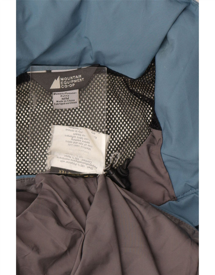 MOUNTAIN EQUIPMENT Jachetă de ploaie cu glugă pentru femei UK 14 Poliester albastru mediu