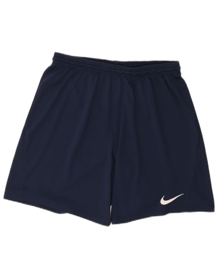 Pantaloni scurți sport Nike Dri Fit pentru bărbați XL, poliester bleumarin