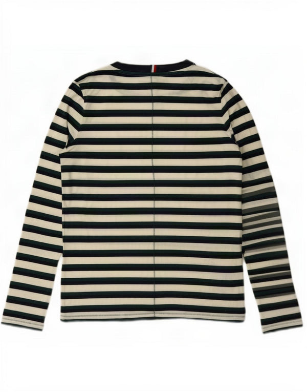 Top pentru bărbați Tommy Hilfiger cu mânecă lungă Lyocell cu dungi verzi mici