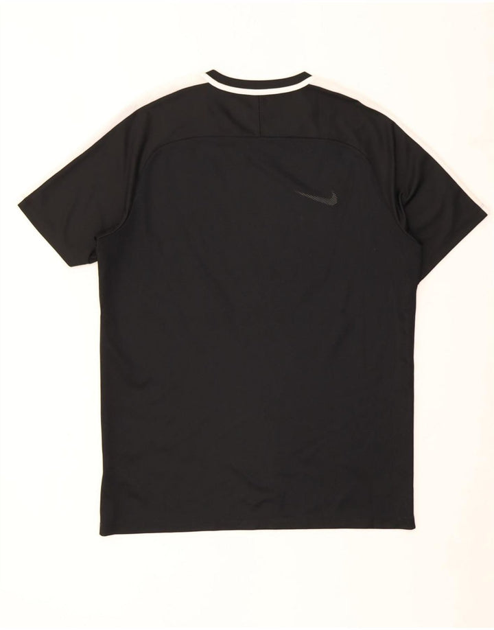 Tricou Nike Dri Fit pentru bărbați Top mare negru colorblock