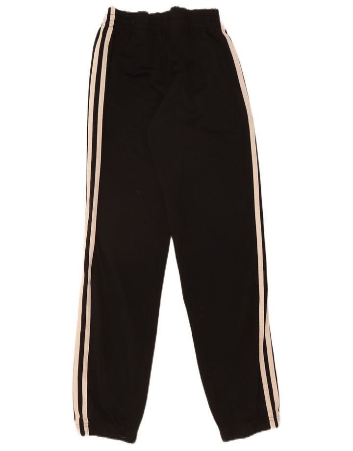 Pantaloni de trening Adidas baieti Joggeri 9-10 ani poliester negru