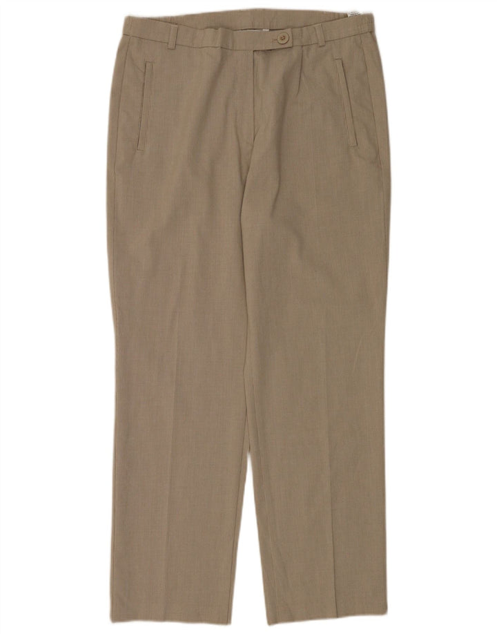 Marks & Spencer Pantaloni drepti pentru femei UK 14 Medium W32 L28 Gri