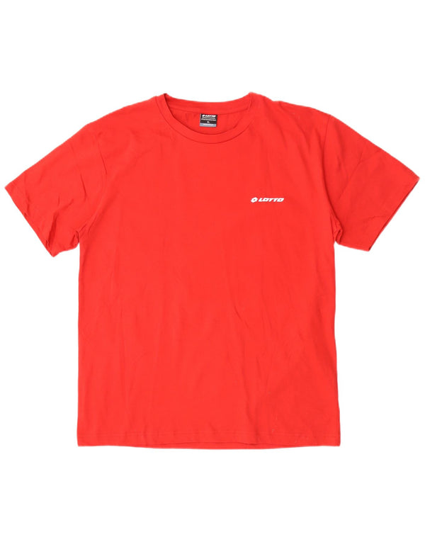 Tricou Bărbați Lotto Top XL Bumbac Roșu