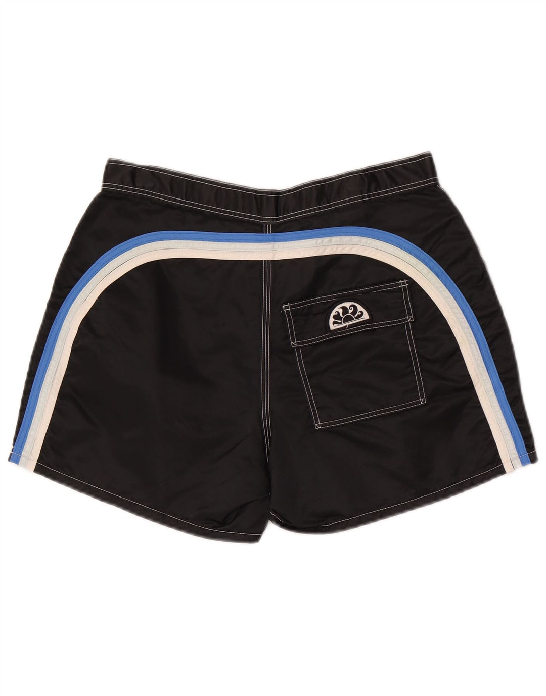 Șort de înot pentru bărbați Sundek, mărimea M, culoare negru cu blocuri de culoare, material nailon