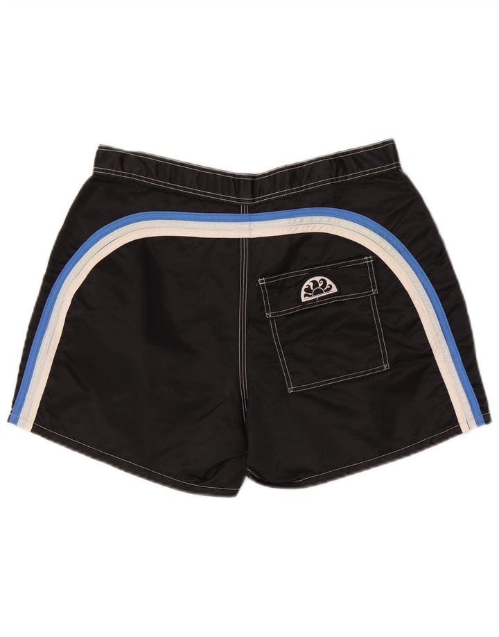 Șort de înot pentru bărbați Sundek, mărimea M, culoare negru cu blocuri de culoare, material nailon