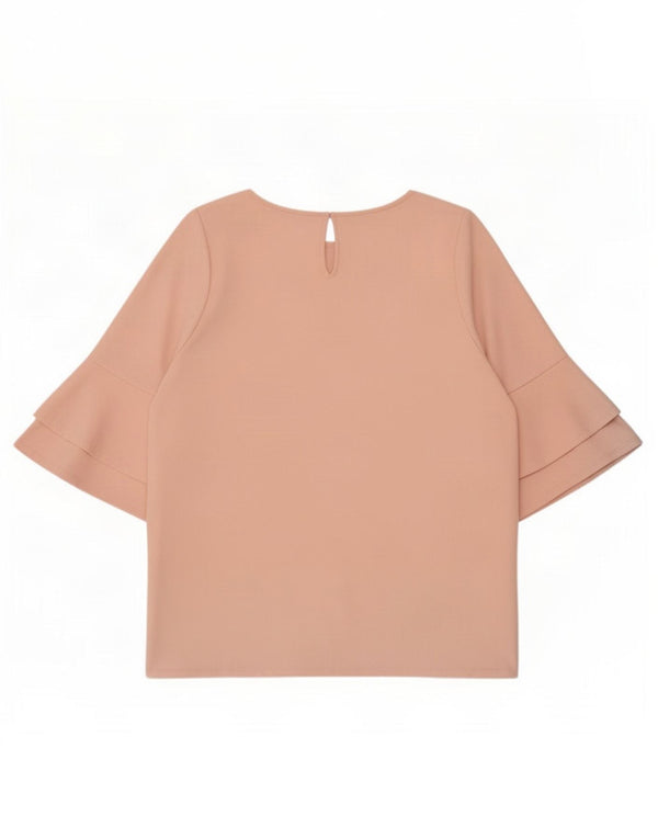 Bluză pentru femei Marks & Spencer Autograph cu mâneci 3/4, UK 18 XL, roz