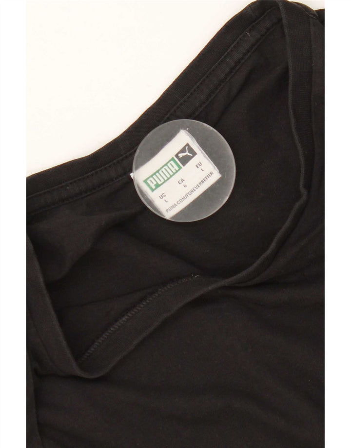 Tricou pentru bărbați Puma Top Large Negru