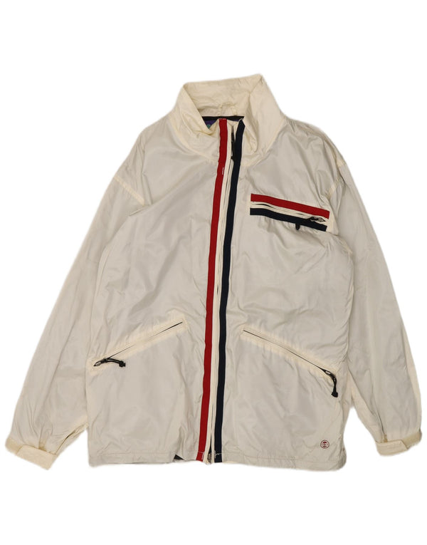 Jachetă de vânt pentru snowboarduri Burton pentru bărbați UK 38 Medium White Colorblock