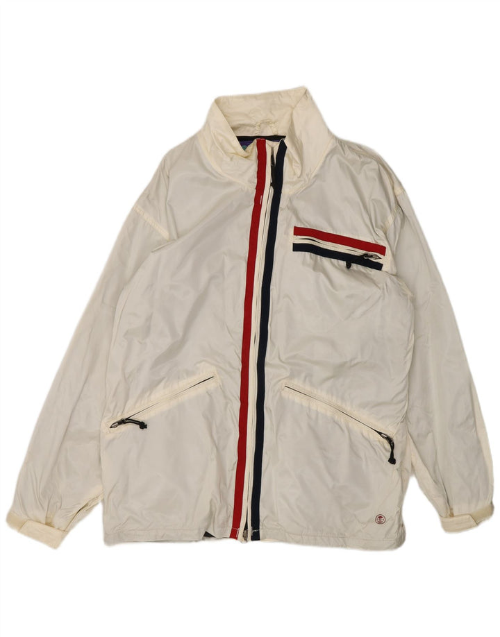 Jachetă de vânt pentru snowboarduri Burton pentru bărbați UK 38 Medium White Colorblock