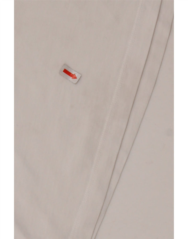 TOMMY HILFIGER Tricou cu grafic crop pentru fete Top 13-14 ani alb