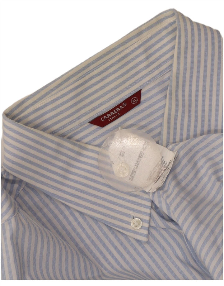 Cămașă pentru bărbați Carrera XL, albastru, bumbac cu dungi