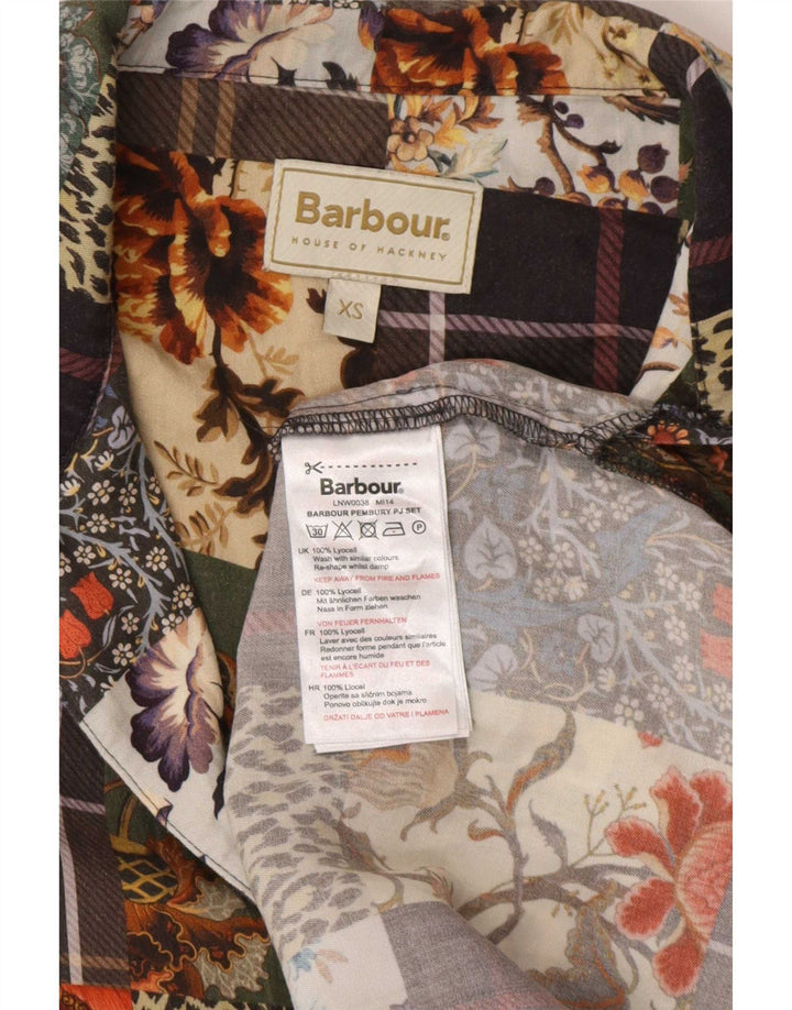 Set lenjerie de noapte pentru femei Barbour 2 piese UK 6 XS W26 Patchwork multicolor