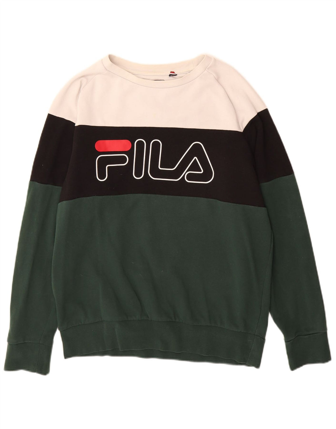 Pulover cu grafică pentru bărbați FILA Pulover mediu multicolor Colorblock