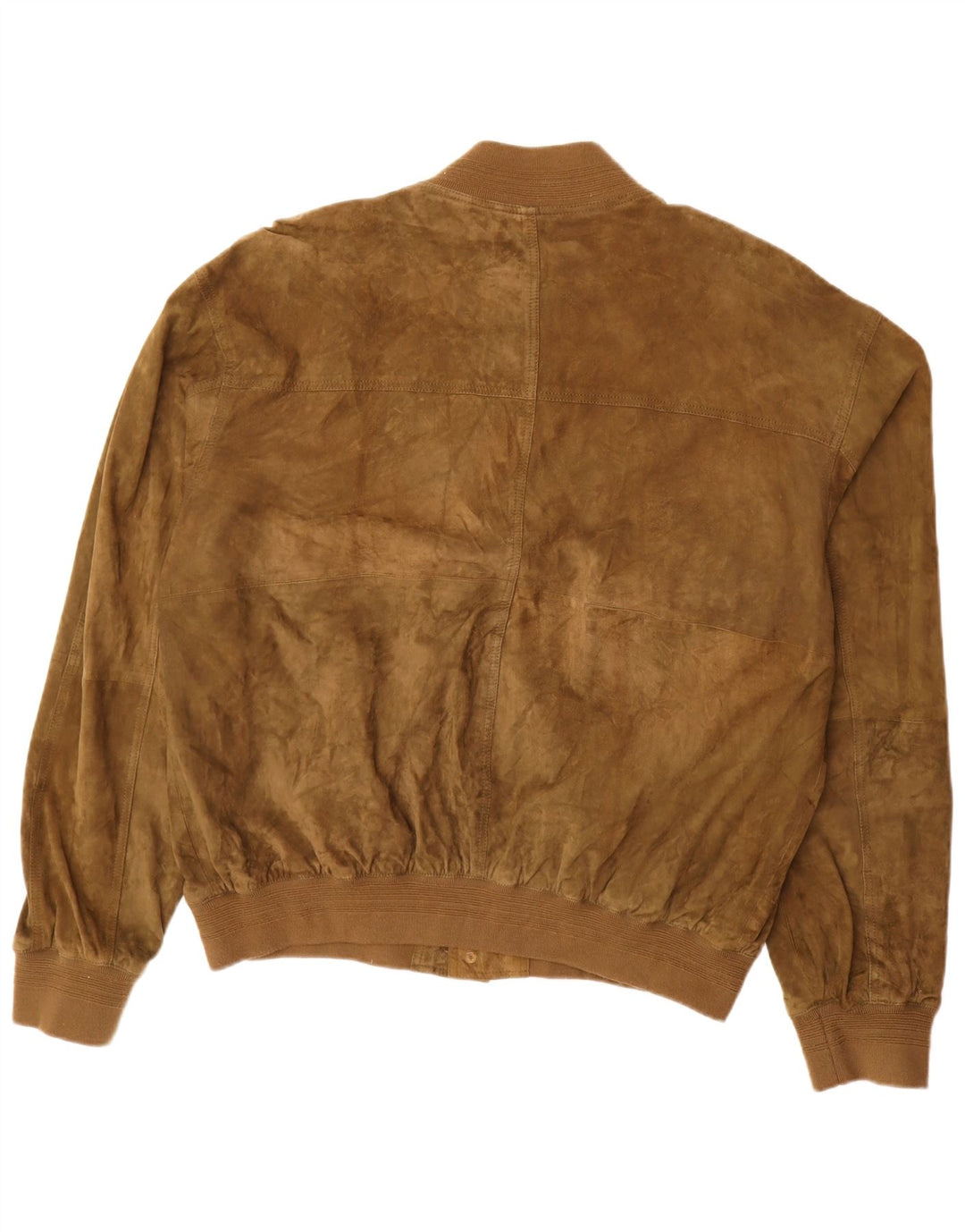 Jachetă vintage pentru bărbați din piele intoarsa UK 42 XL Kaki