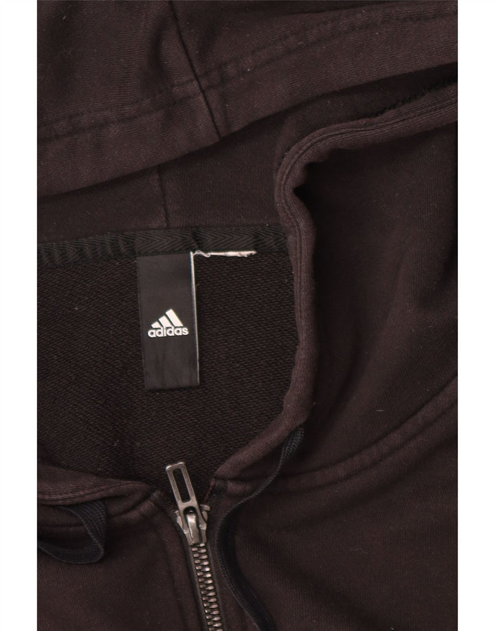 Pulover Adidas pentru bărbați, cu fermoar, 2XL, negru
