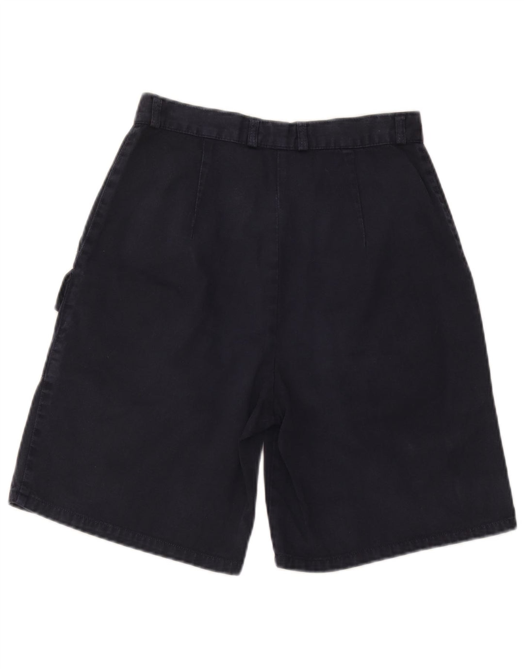 Pantaloni scurti cargo vintage pentru femeie Bermude IT 44 Medium W28 Bumbac bleumarin