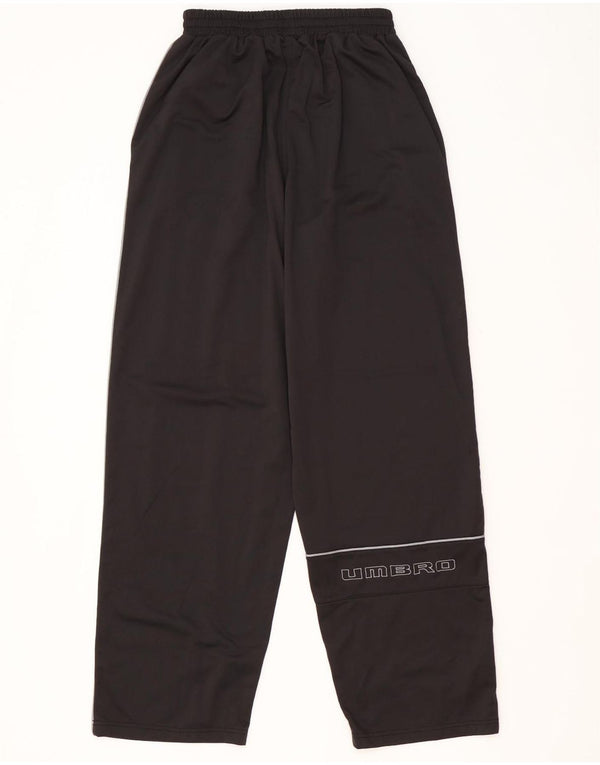 Umbro Mens Graphic Tracksuit Trousers Medium  Black Polyester