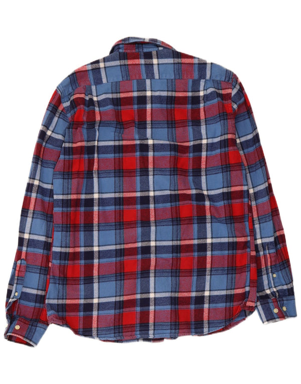 Cămașă de flanel Jack Wills pentru bărbați, bumbac în carouri multicolore