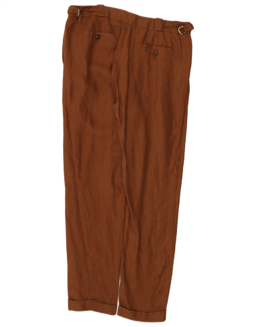 Massimo Dutti Pantaloni Chino Regular pentru Femei EU 40 Mediu L30 L31 Maro