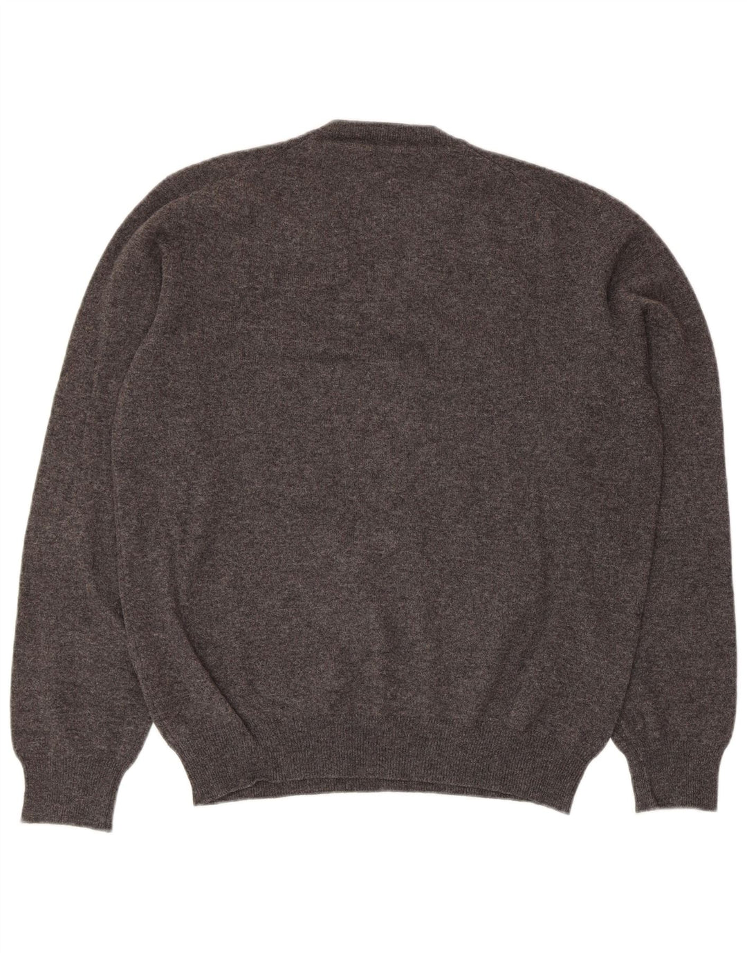 CONRAD HASSELBACH SHOES&GARMENT Pulover cu decolteu în V pentru bărbați, gri mediu