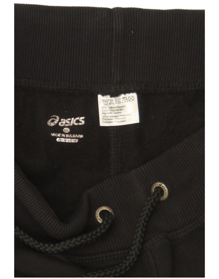 Pantaloni de trening pentru femei ASICS Pantaloni de jogging UK 18 XL Bumbac negru