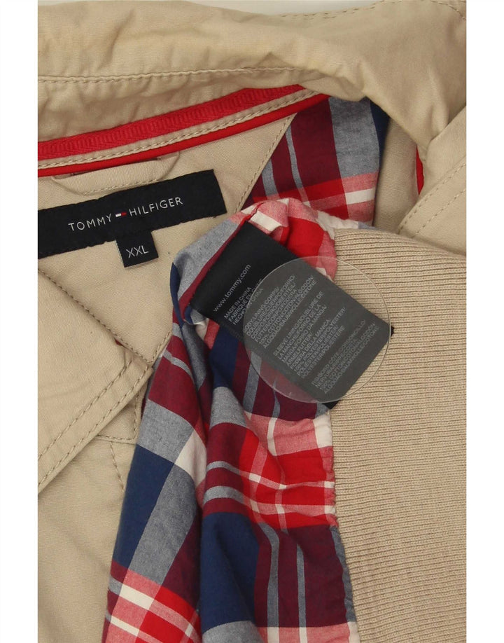 Bomber Tommy Hilfiger pentru bărbați UK 44 2XL Bej Poliester