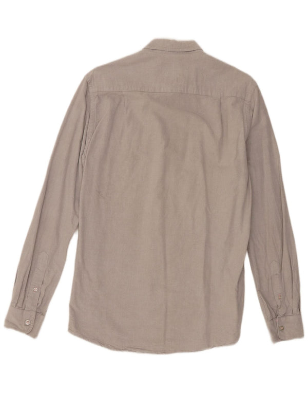 Crew Clothing Cămașă pentru bărbați, bumbac, gri mediu